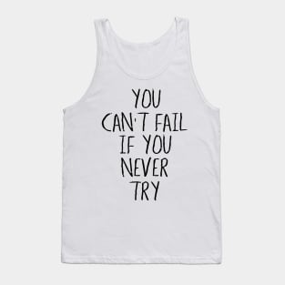 SARCASTIC INSPIRATIONAL QUOTE Tank Top